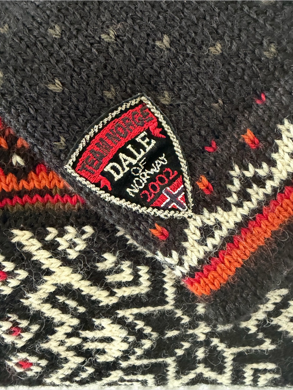 Vintage Dale of Norway Zip Sweater - Norway team 2002 Winter Olympic